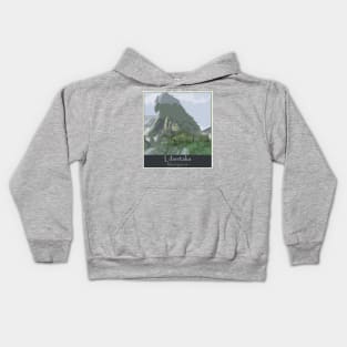 Libertalia Classic Travel Poster Kids Hoodie